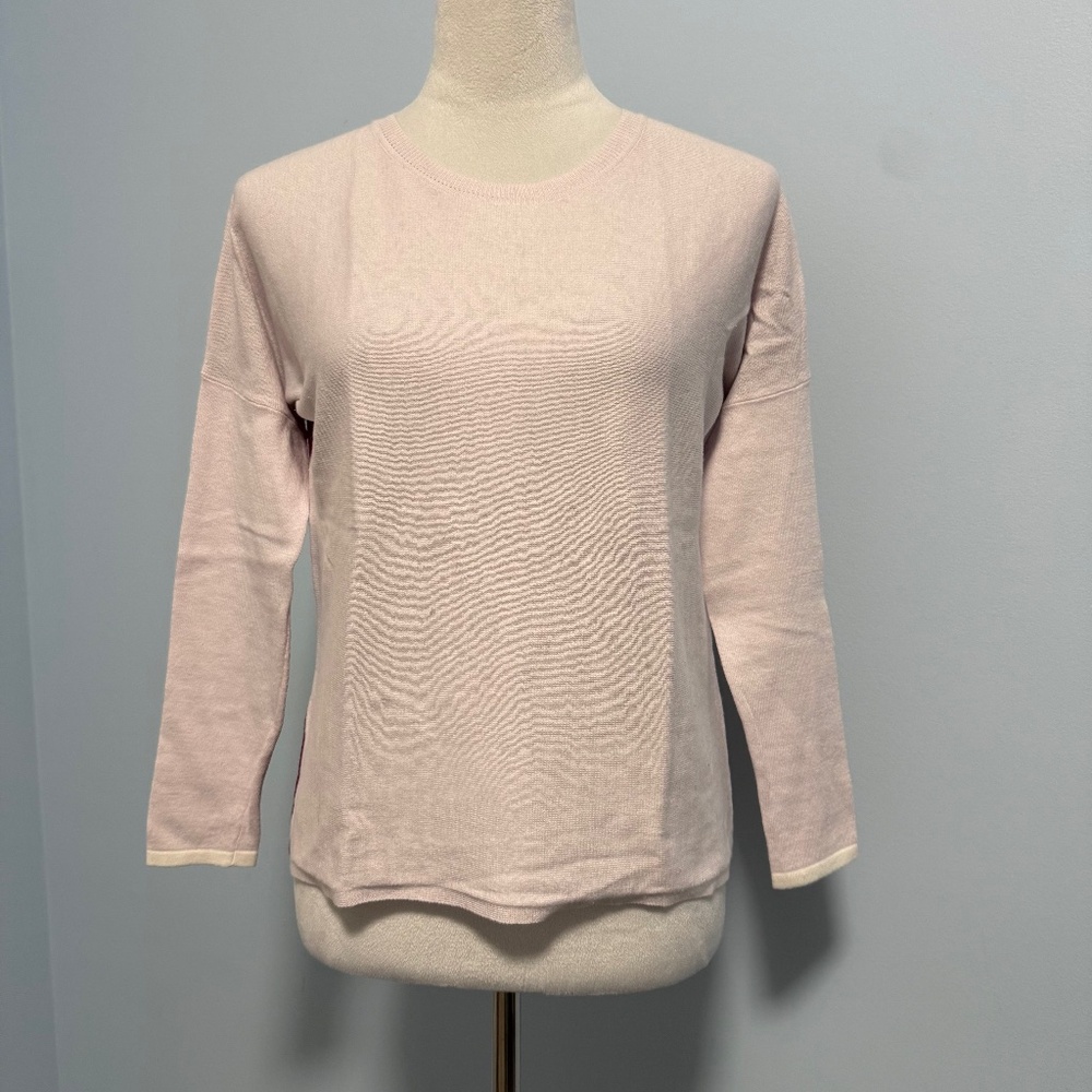 Vince Women’s Colorblock Thin Sweater, Size‎ L
